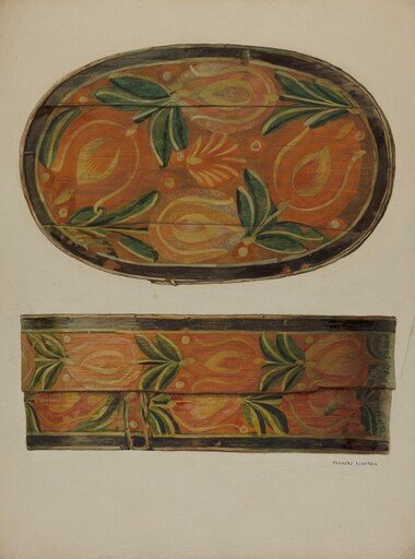 Pa. German Cap Box
