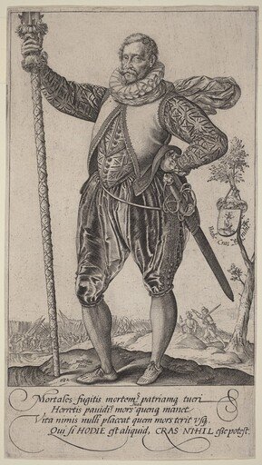 A Pike-Man Turned to the Left