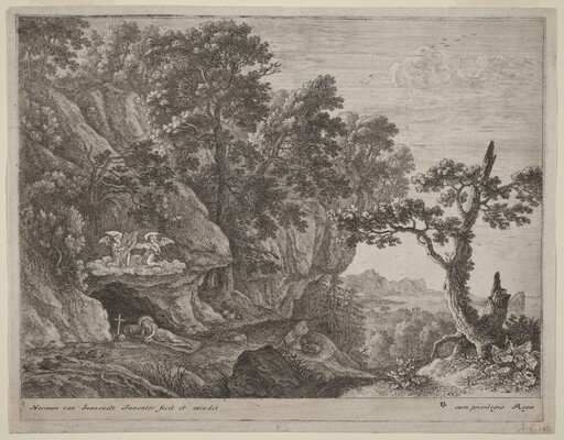 The Repentant Magdalene in a Landscape