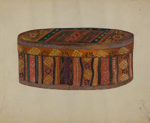 Pa. German's Bride's Box