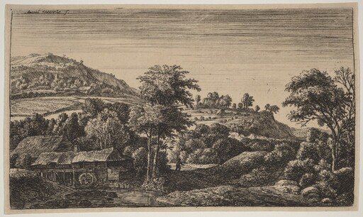 Watermill at the Foot of a Hill