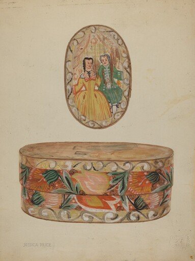 Pa. German Bride's Box