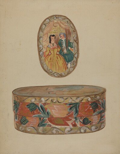 Pa. German Bride's Box