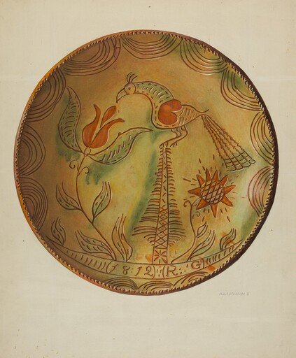Pa. German Plate