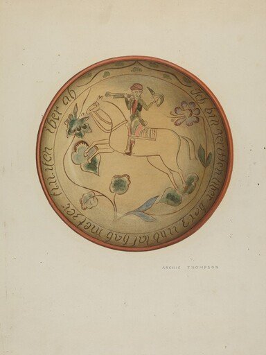 Pa. German Plate