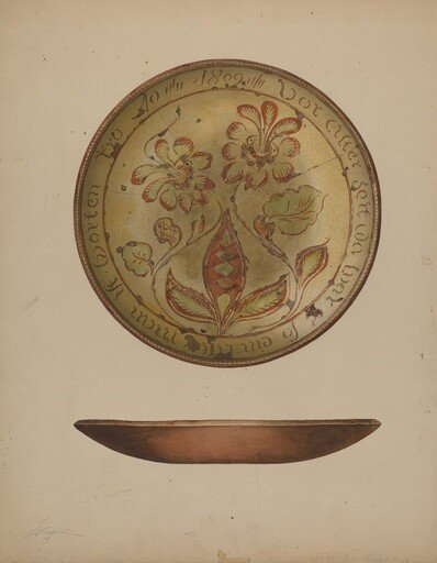 Pa. German Plate