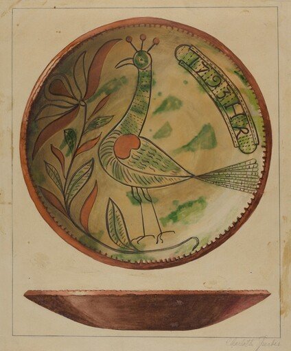 Pa. German Plate