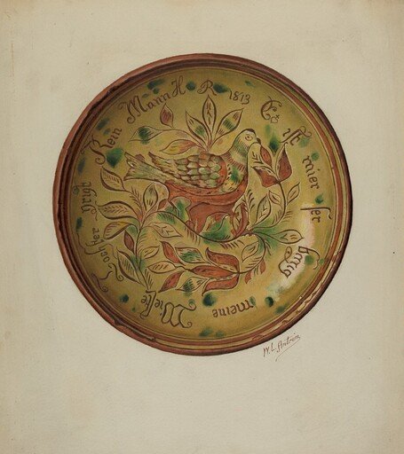 Pa. German Plate