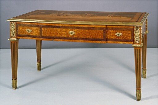Writing Table with Mechanical Fittings (table mécanique or schreibtisch)