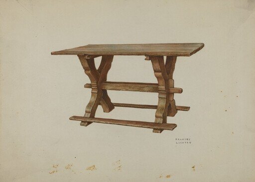 Pa. German Table