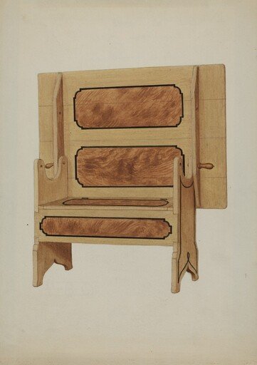 Pa. German Hutch Table
