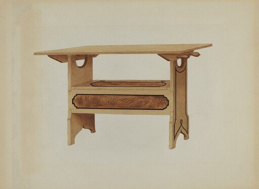 Pa. German Hutch Table