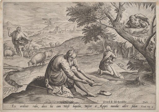 God Appearing to Moses