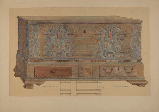 Pa. German Chest