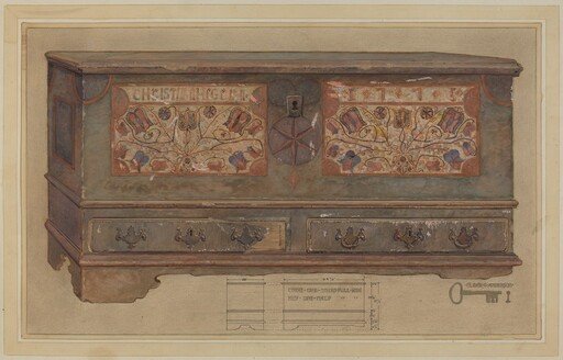 Pa. German Chest
