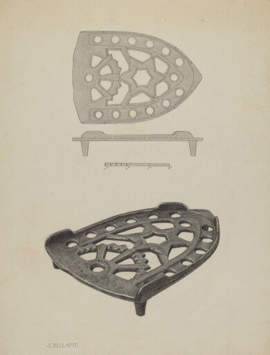 Flat Iron Holder