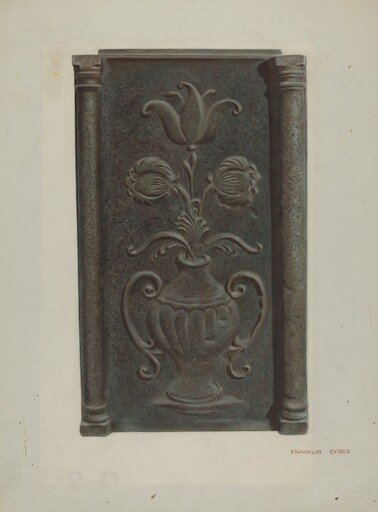 Pa. German Stove Plate
