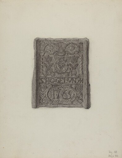 Pa. German Stove Plate
