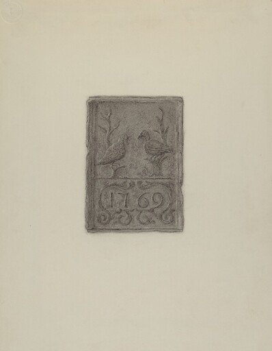 Pa. German Stove Plate