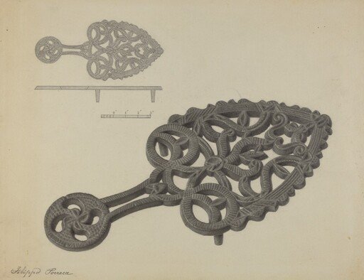 Flat Iron Holder