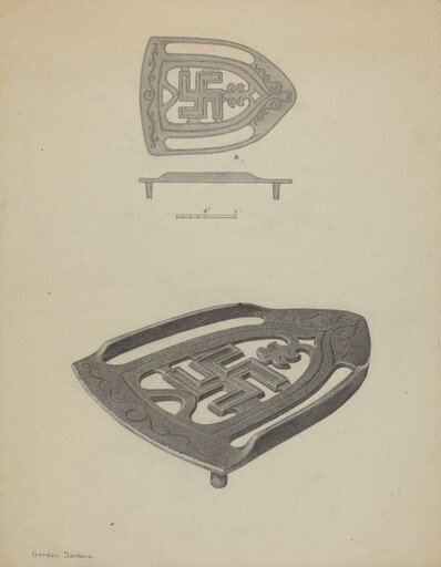 Flat Iron Holder