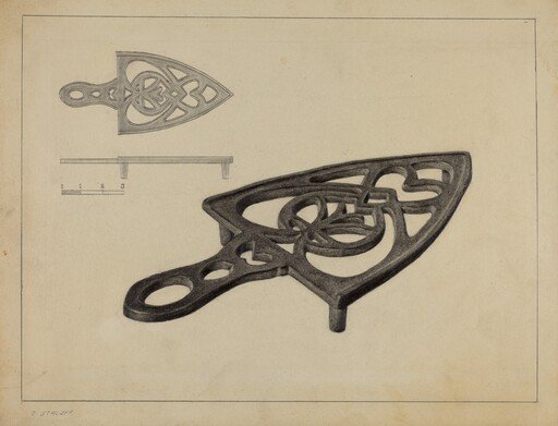 Flat Iron Holder