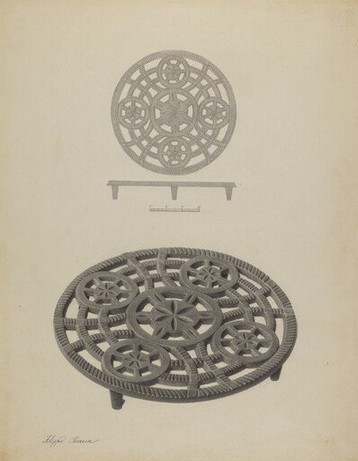 Pa. German Trivet
