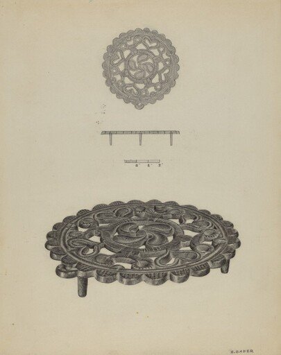 Pa. German Trivet