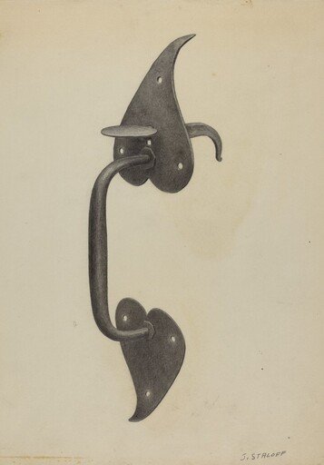 Pa. German Door Handle