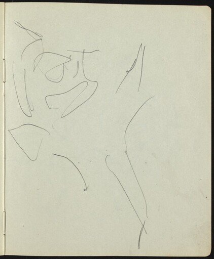 Dancers and Performers (Page from a Sketchbook)