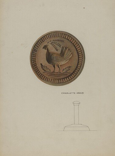 Pa. German Butter Mold