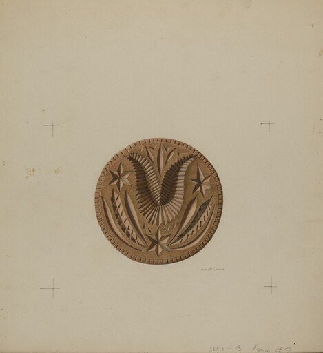 Pa. German Butter Mold