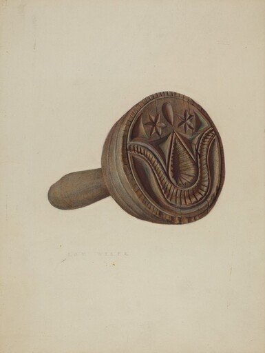 Pa. German Butter Mold