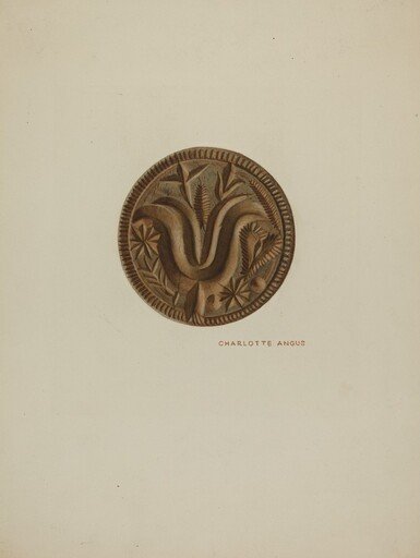 Pa. German Butter Mold