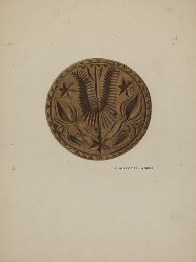 Pa. German Butter Mold