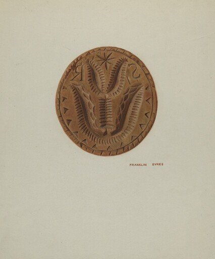 Pa. German Butter Mold