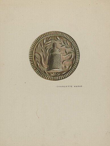 Pa. German Butter Mold