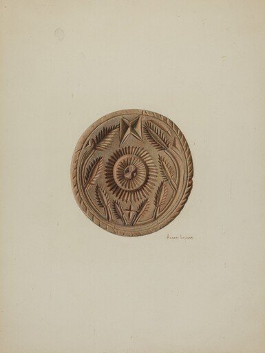 Pa. German Butter Mold