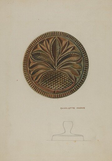 Pa. German Butter Mold
