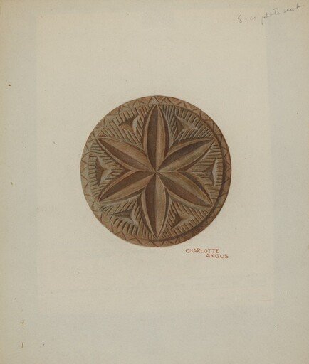 Pa. German Butter Mold
