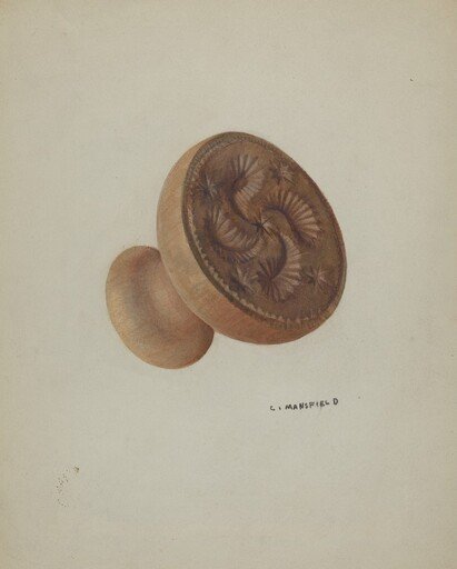 Pa. German Butter Mold