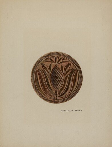 Pa. German Butter Mold