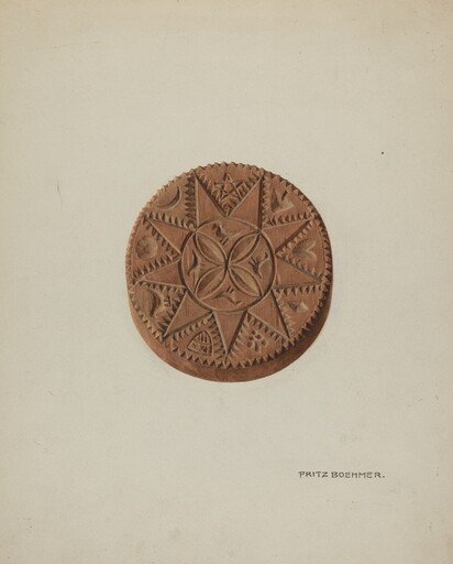 Zoar Buttermold