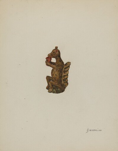 Pa. German Squirrel Figurine