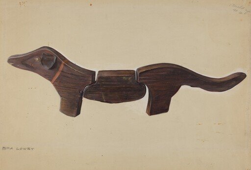 Pennsylvania German Toy Dachshund