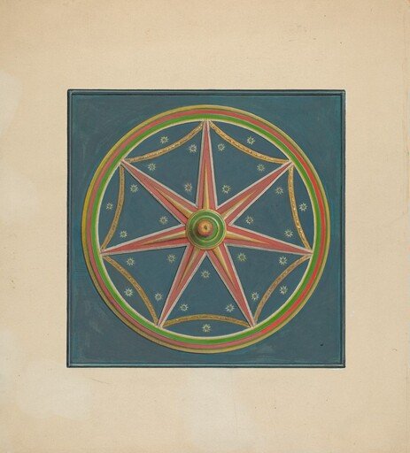 Zoar Ceiling Ornament