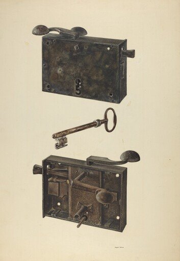 Zoar Lock w/ Key