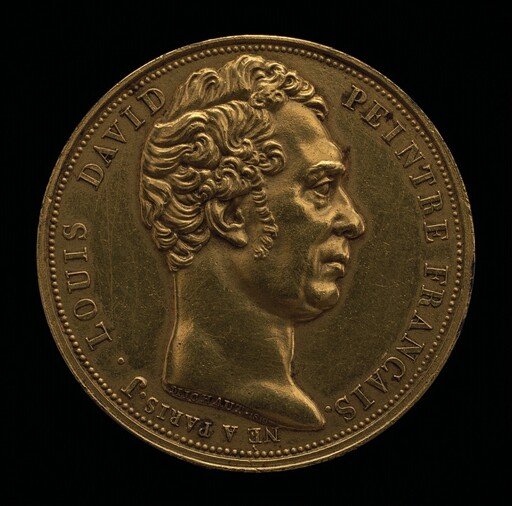 Jacques-Louis David, 1748-1825, Painter [obverse]