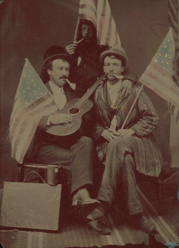 Portrait of Three Men
