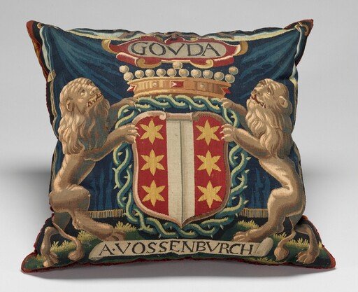 Tapestry-covered Cushion